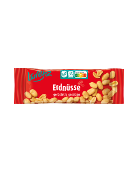 Lorenz Erdnuesse, geroestet gesalzen, PORTIONS­ TASCHENPACKUNG, 40g